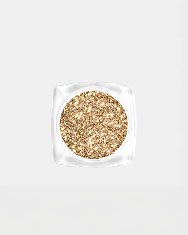 Mesauda Sparkly Glitter Gold Nail Art 0,3 g oro puro