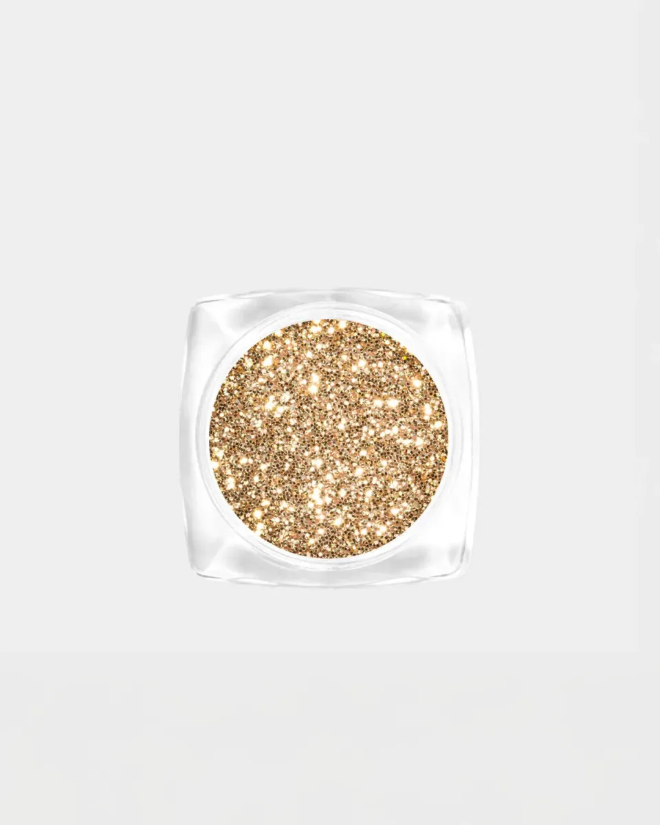Mesauda Sparkly Glitter Gold Nail Art 0,3 g oro puro
