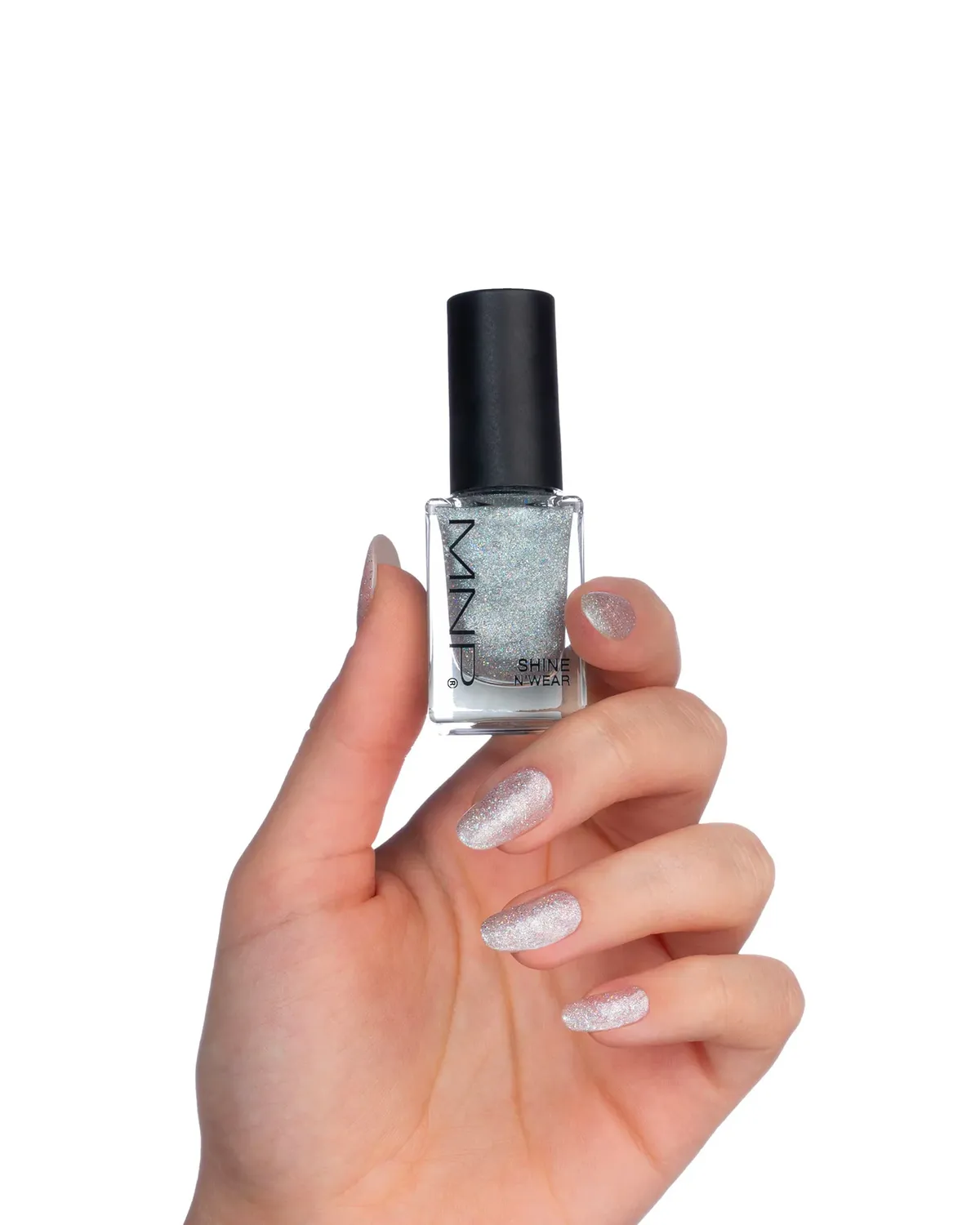 Mesauda Shine N'Wear 272 Étoile smalto glitter 10 ml argento