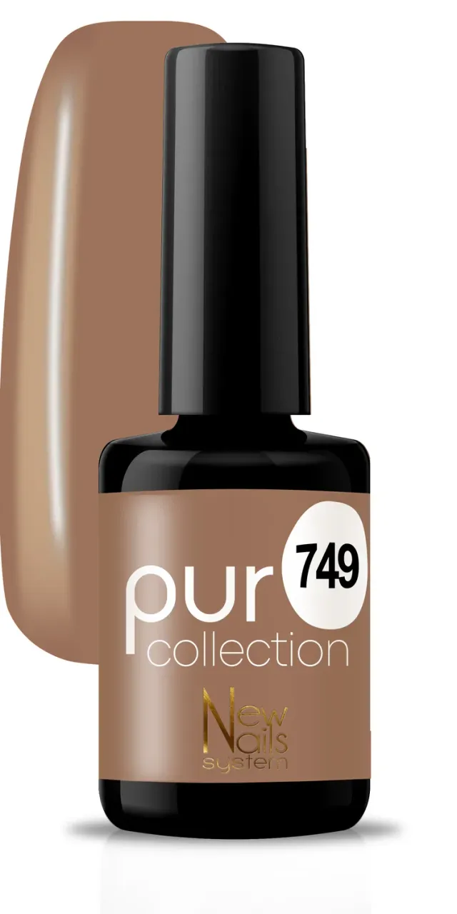 New Nails System Cowgirl 749 smalto semipermanente marrone artico