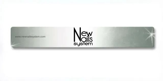 New Nails System Square base acciaio supporto lime monouso