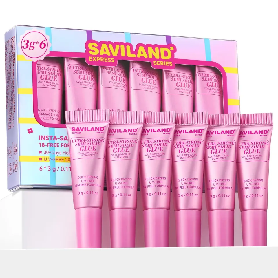 Saviland Colla Unghie Semisolida No Lampada 6x3 g