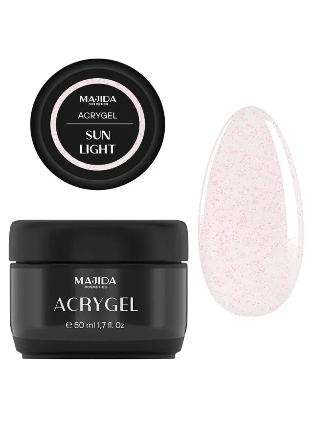 Majida Cosmetics Acrygel Sunlight ricostruzione unghie 50 ml resistente