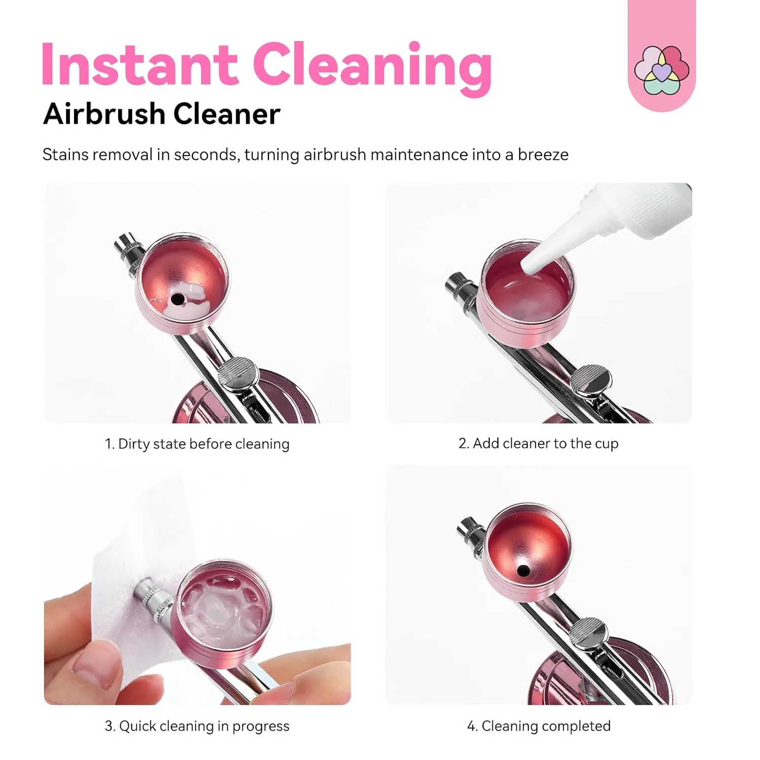 Saviland Airbrush detergente aerografo pulitore inodore