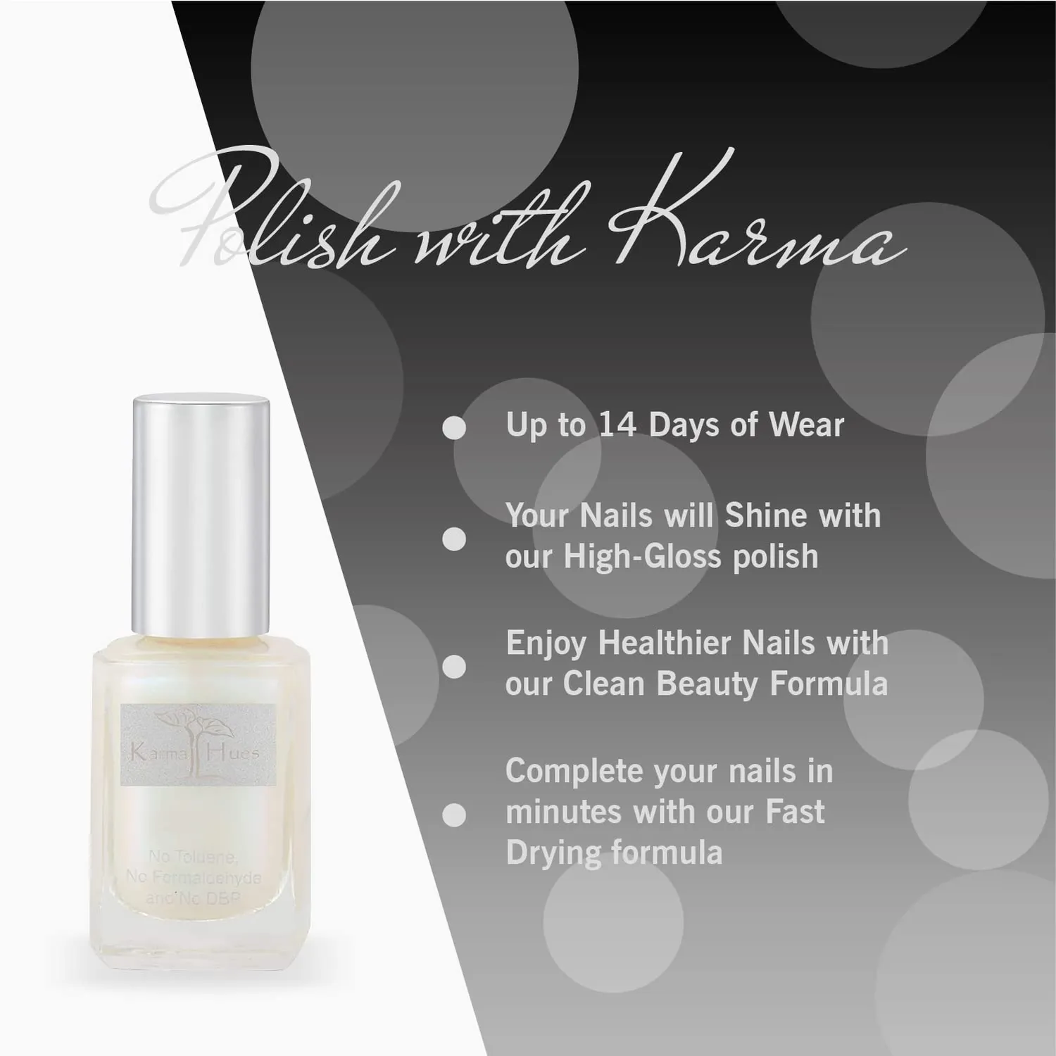 Karma Organic Iridescence smalto unghie perlescente