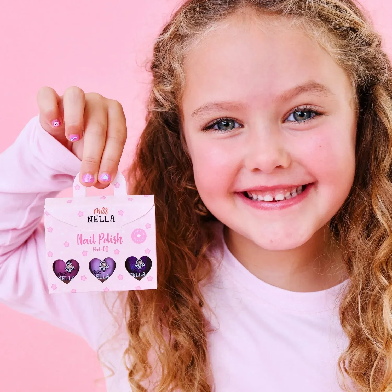 Miss Nella Good Vibes smalto peel-off bambina trio 3pz