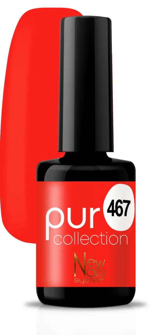New Nails System Rouge Passion 467 smalto semipermanente rosso brillante