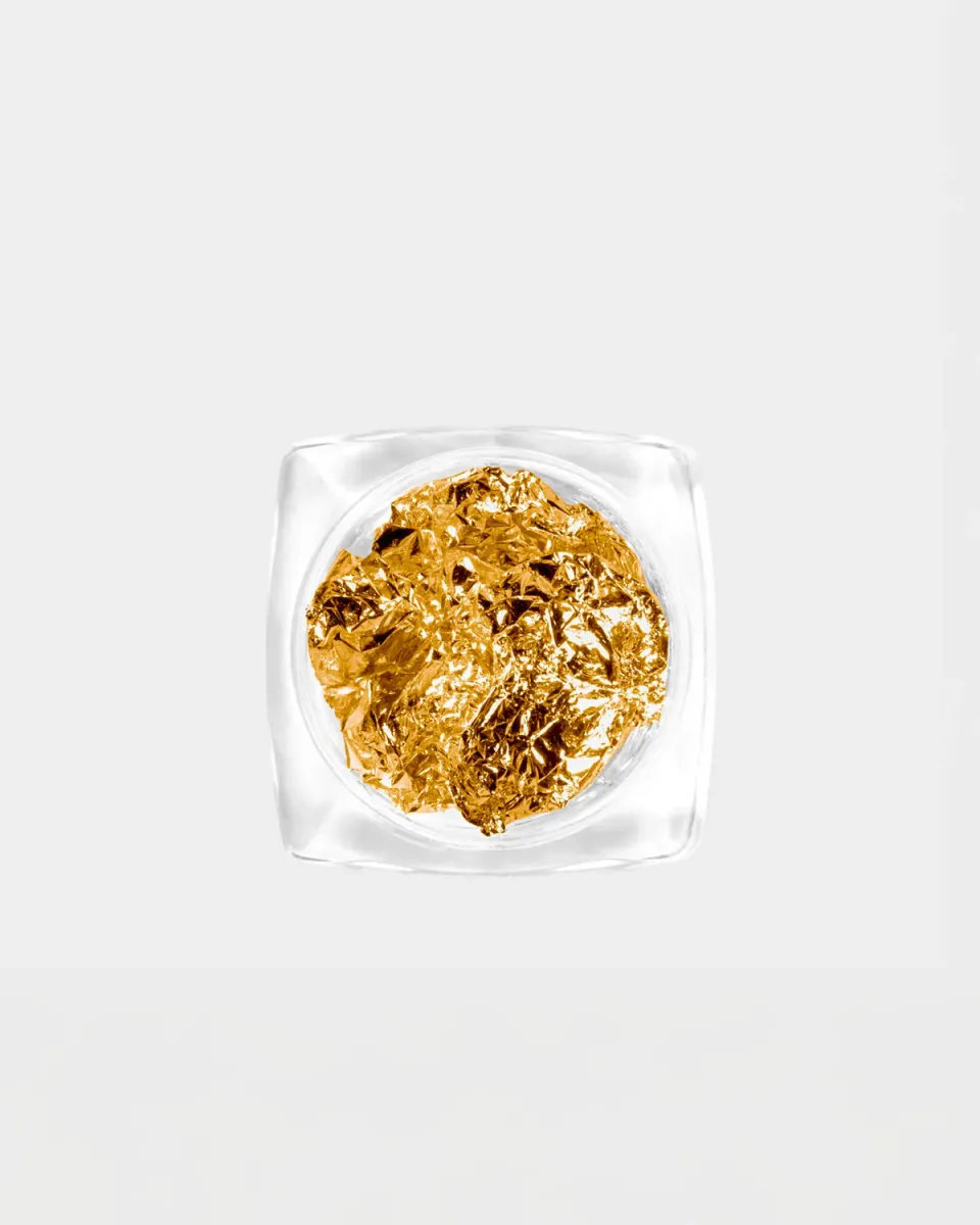 Mesauda Nail Art Gold Foil decorazioni oro 0,3 g
