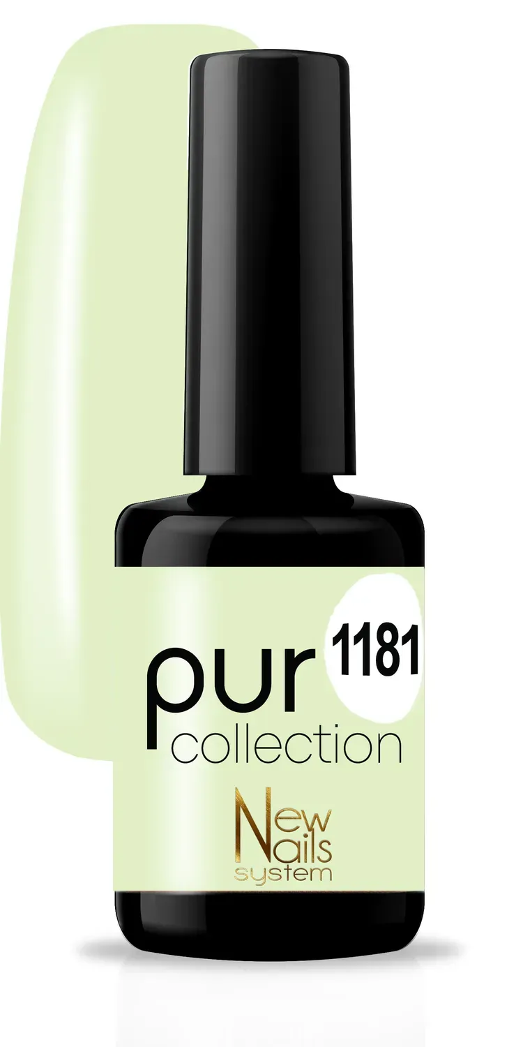 New Nails System Sweet Pastel 1181 smalto giallo paglierino