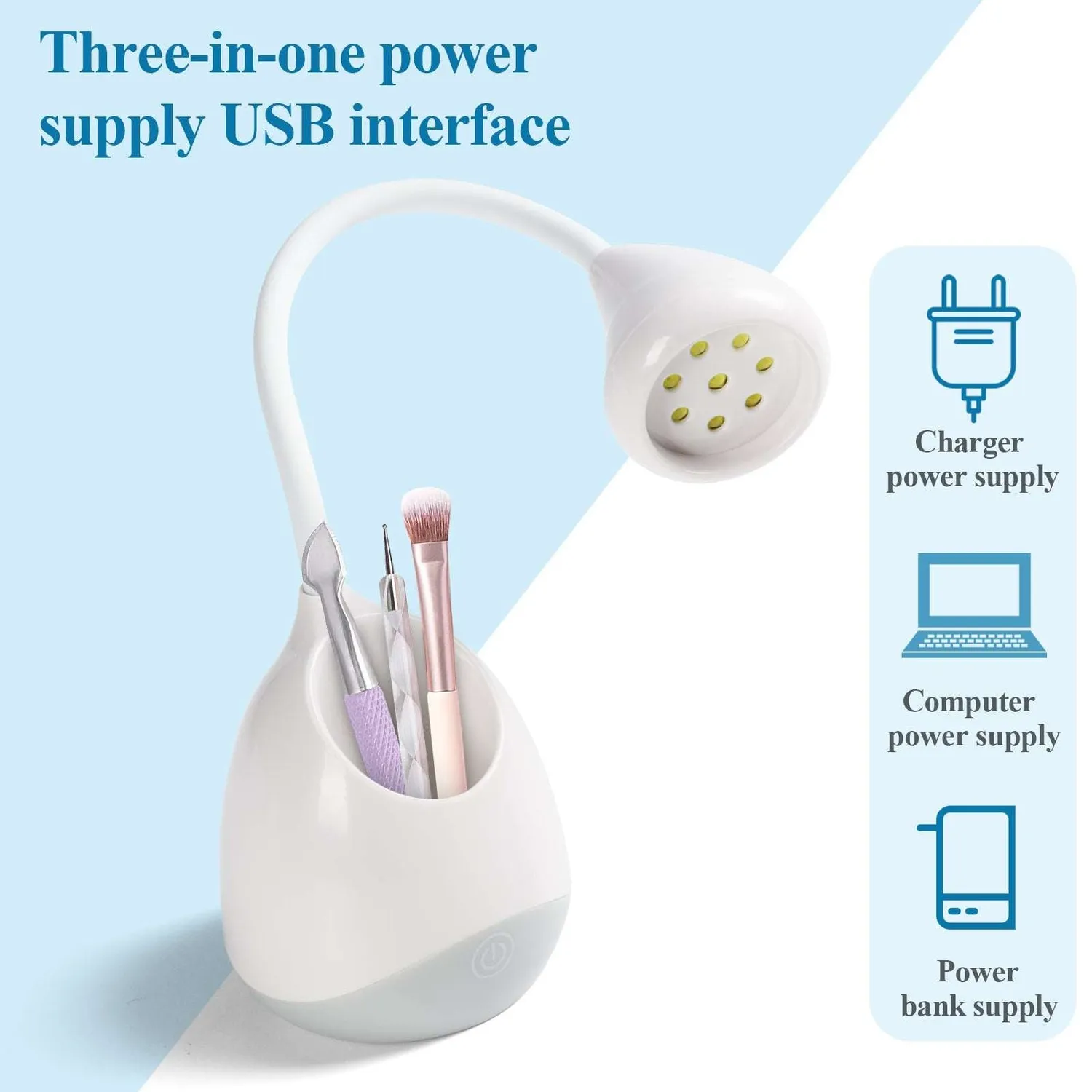Saviland Mini Lampada Unghie UV LED 36W Portatile