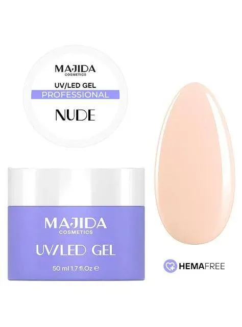 Majida Cosmetics Professional Gel Nude ricostruzione 50ml coprente
