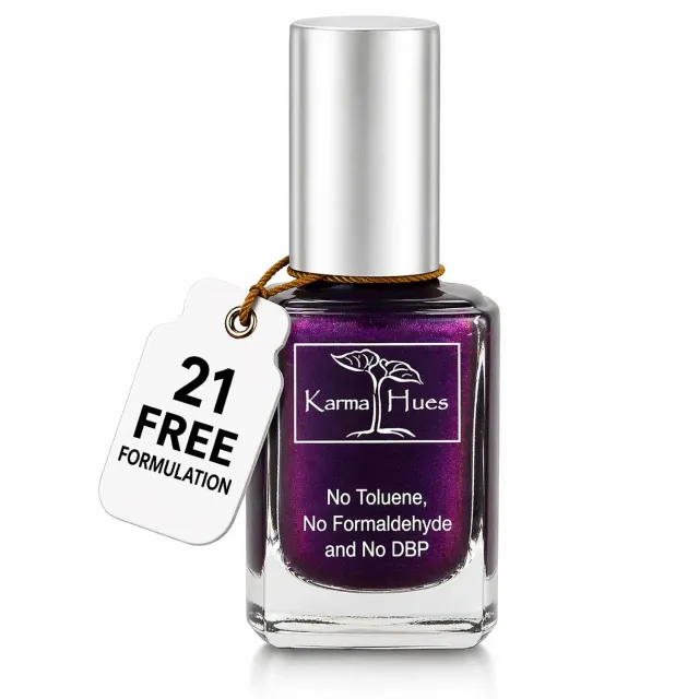 Karma Organic Royal Flush smalto viola naturale