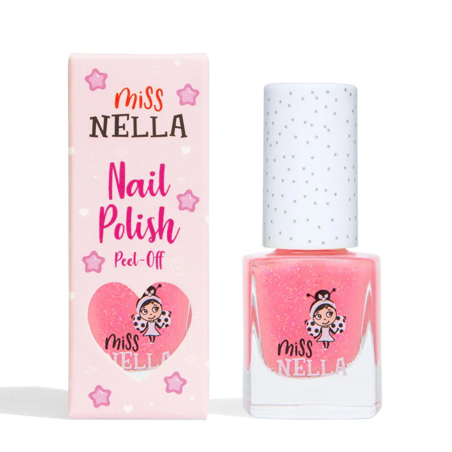Miss Nella Marshmallow Overload smalto rosa corallo shimmer