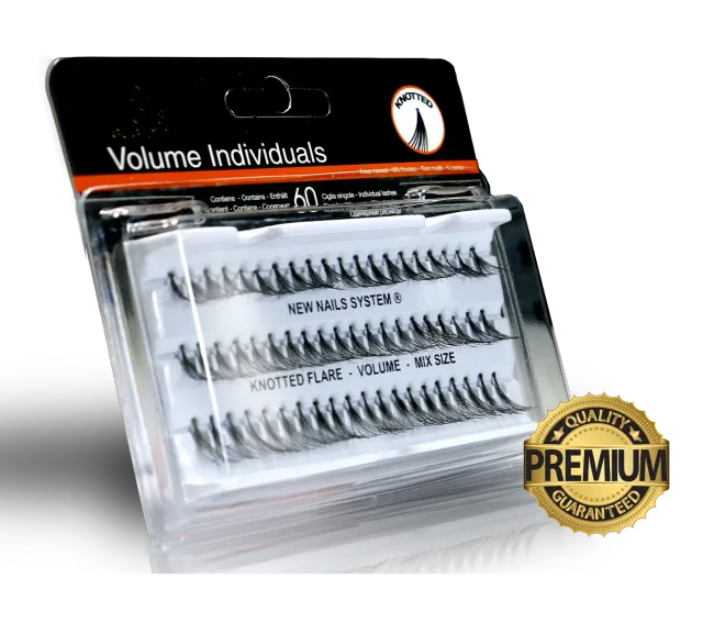 New Nails System Ciglia Ciuffetti Volume Nodino 60 pz Mix
