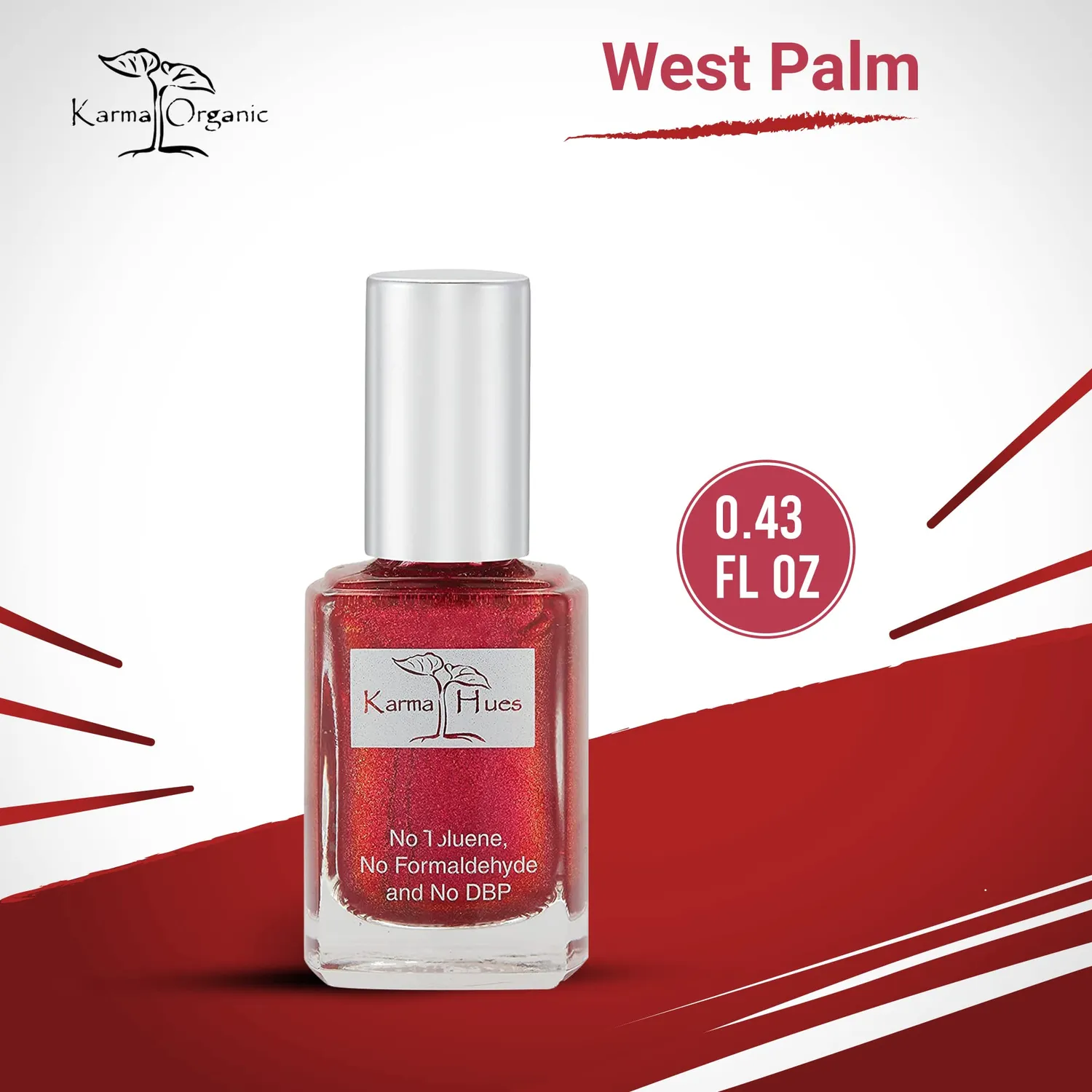 Karma Organic West Palm smalto unghie durevole