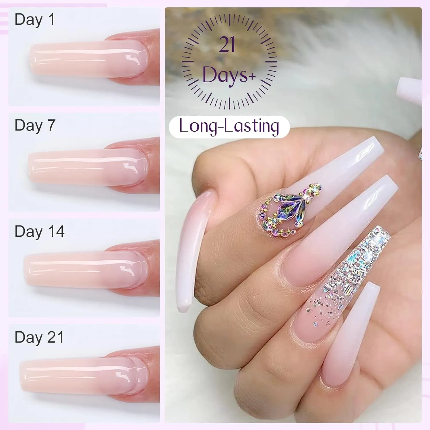Saviland Builder Gel Nude Barattolo 100g resa duratura