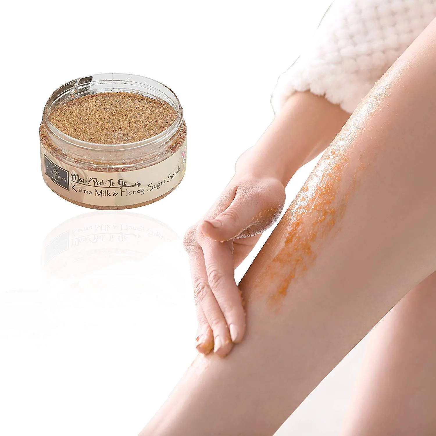 Karma Organic Zucchero Miele scrub corpo vegano delicato
