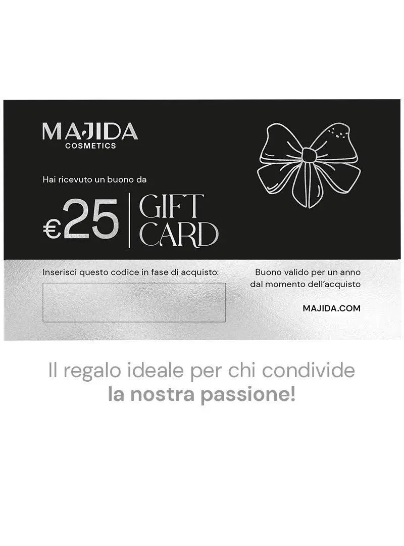 Majida gift card 25 euro buono regalo unghie