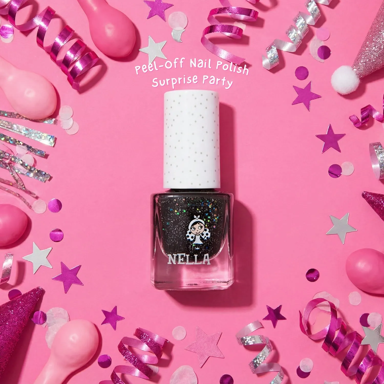 Miss Nella Party Collection smalto 4 pezzi peel-off