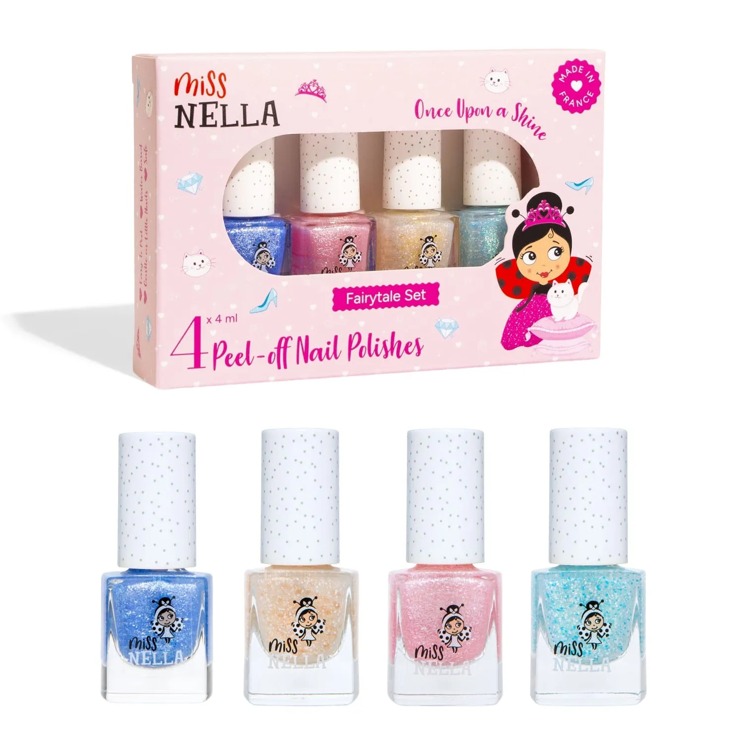 Miss Nella Fairytale Collection Smalto Set 4 Pezzi