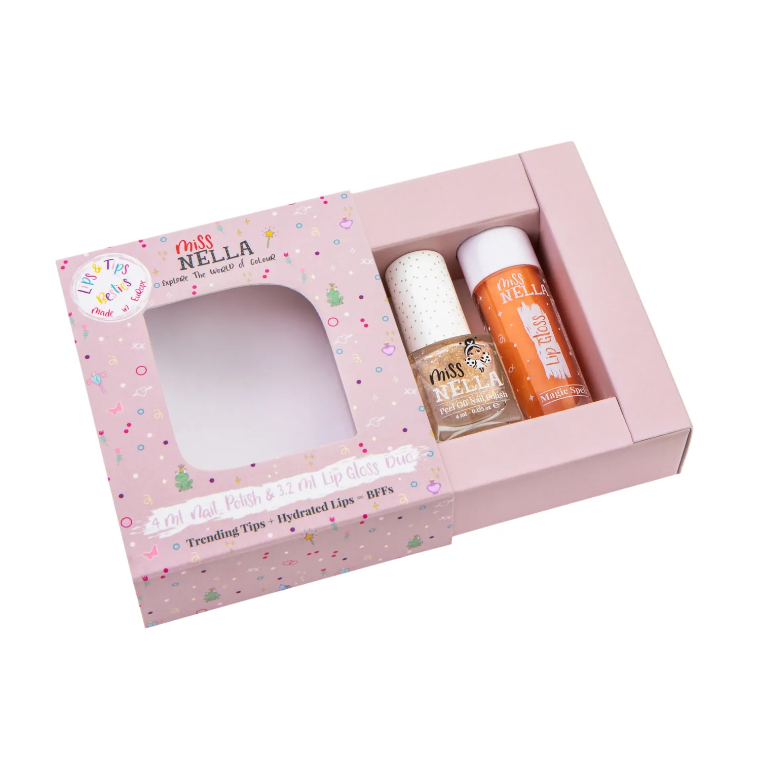 Miss Nella If the Shoe Fits duo smalto + lip gloss