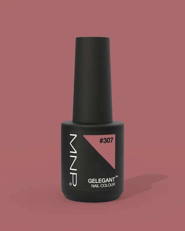 Mesauda Gelegant 307 Posh smalto semipermanente 8 ml malva polveroso