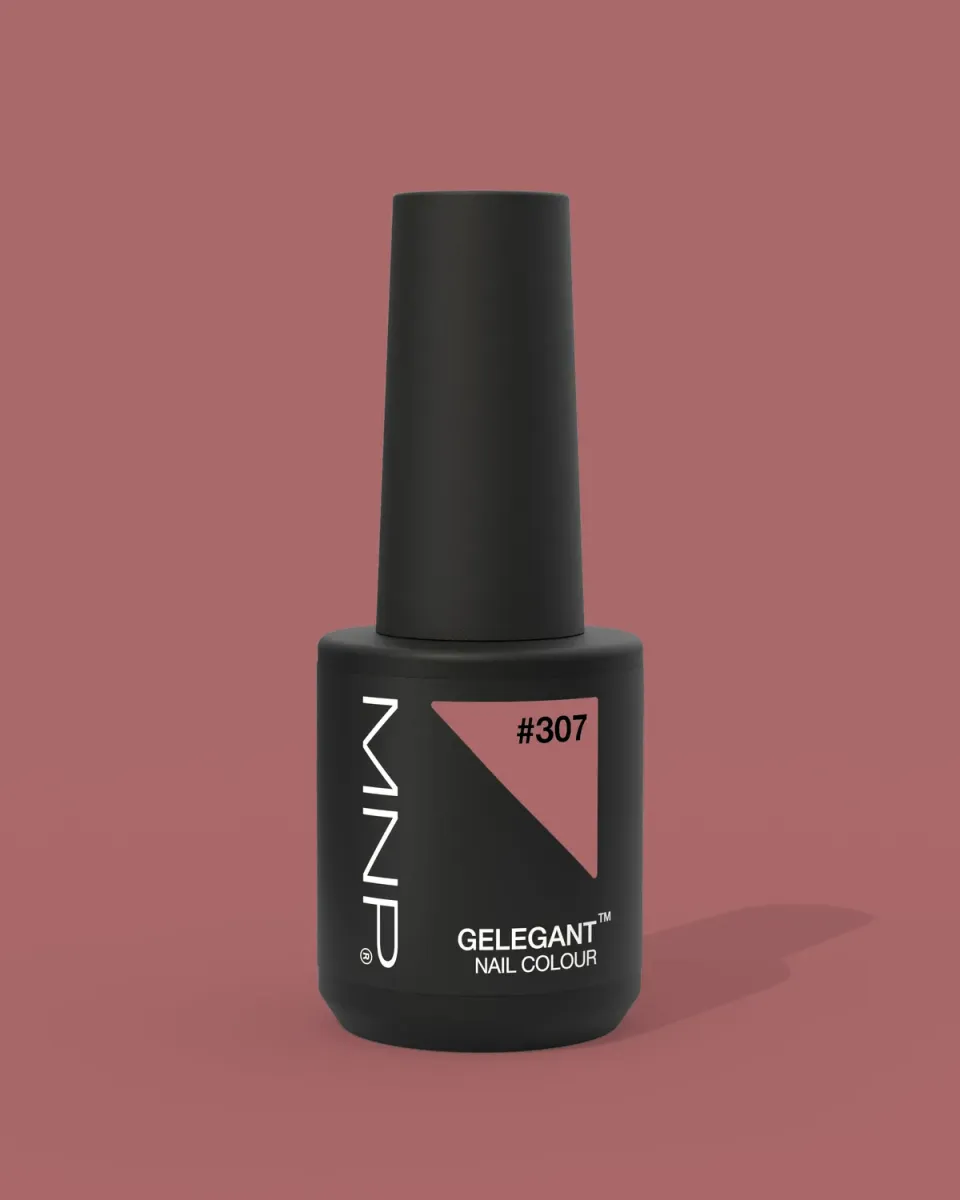 Mesauda Gelegant 307 Posh smalto semipermanente 8 ml malva polveroso