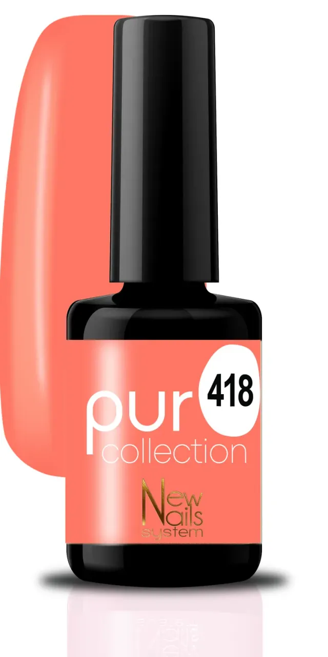 New Nails System Pulse of the City 418 smalto semipermanente arancio