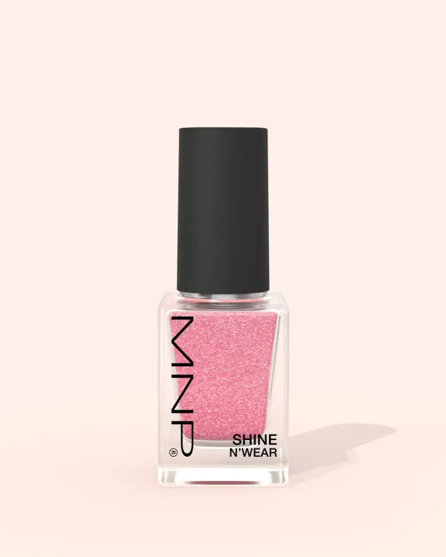 Mesauda Shine N'Wear 268 Egocentrica smalto classico 10 ml rosa glitter
