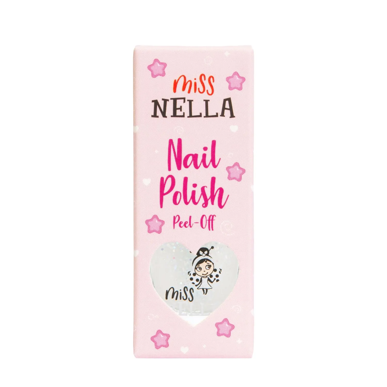 Miss Nella Confetti Clouds Top Coat Glitter peel off