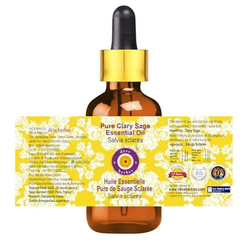 Karma Organic Salvia Sclarea olio essenziale puro 15 ml