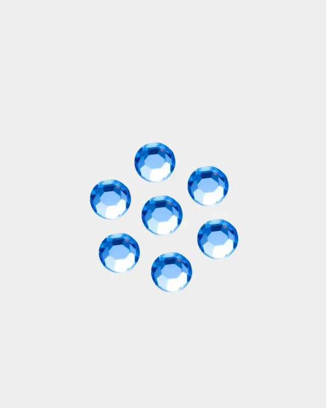 Mesauda Swarovski Light Sapphire cristalli nail art 36 pz azzurri
