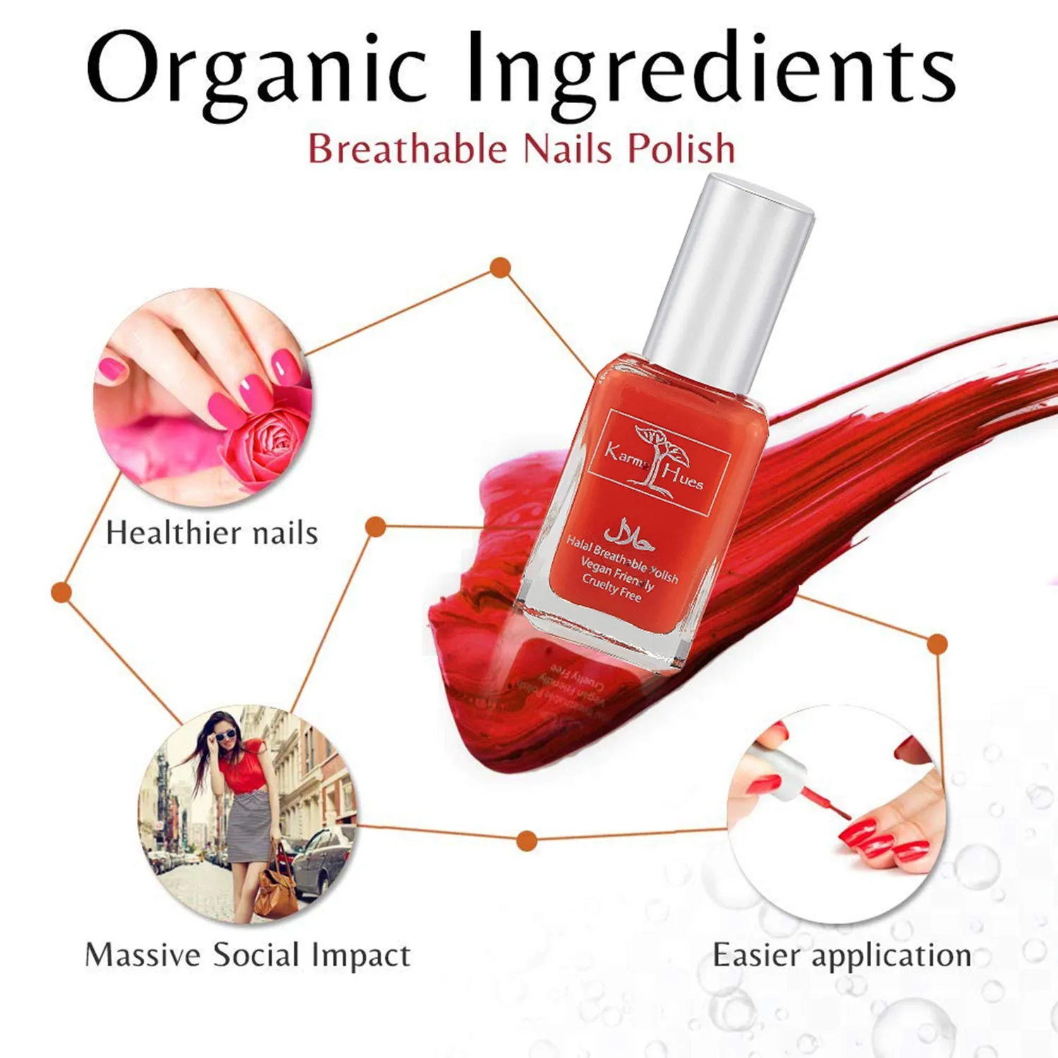 Karma Organic Halal Aaleyah smalto vegano permeabile