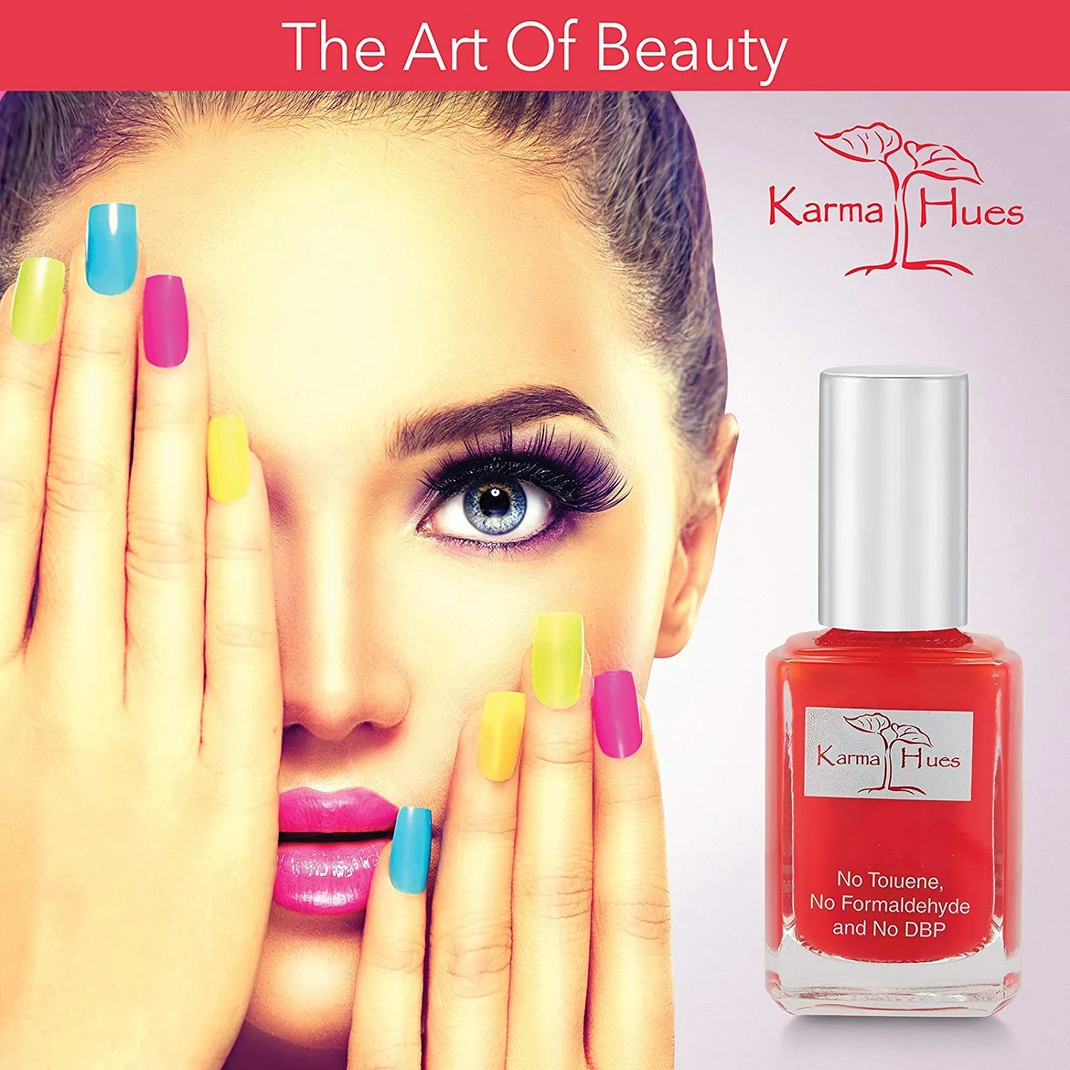 Karma Organic Pinkadelic smalto vegano naturale 7 giorni