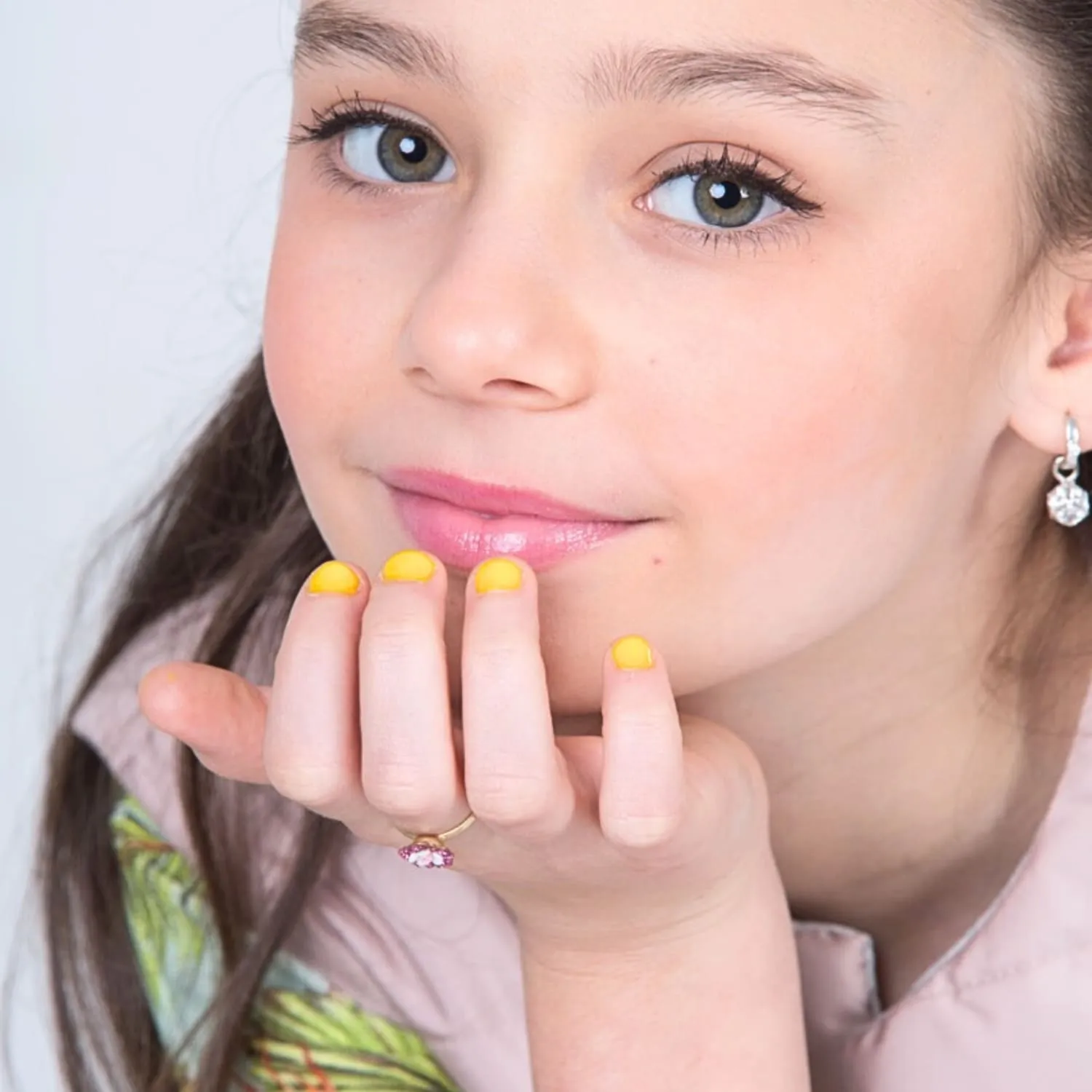 Miss Nella MN13 Sun Kissed smalto giallo peel off bimba