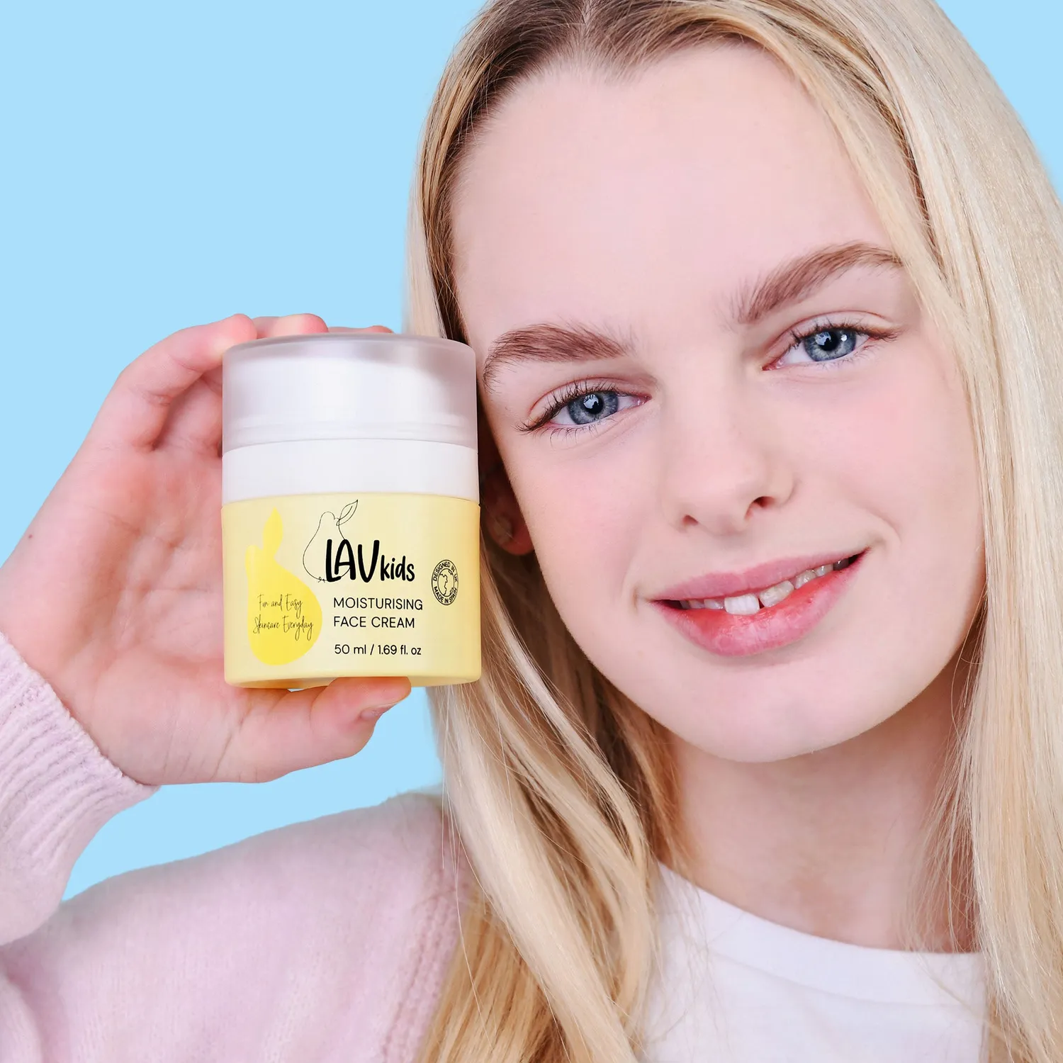 Miss Nella Lav Kids crema viso idratante 50ml pelle delicata