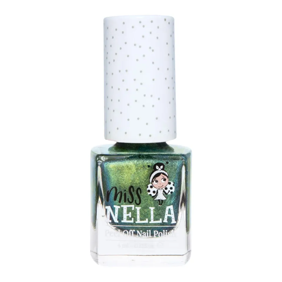 Miss Nella MN39 Alien Poo smalto peel off verde cromo coprente