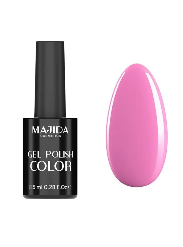 Majida Cosmetics Gel Polish Phantom smalto 8,5 ml nero coprente