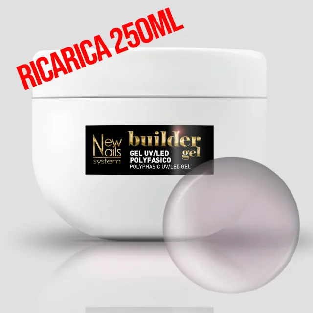 New Nails System Clear Builder Classic gel costruttore 250 ml