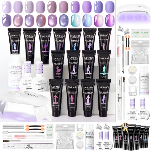 Saviland Polygel Viola 15 colori duochrome duraturo