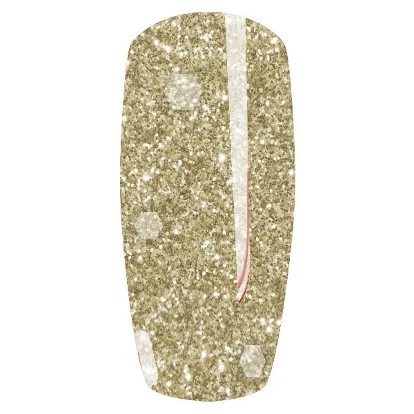New Nails System Revlack 3in1 408 Smalto Gel Glitter UV LED