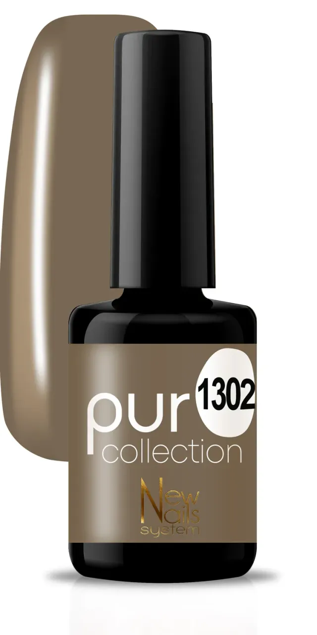 New Nails System Fashion Nude 1302 smalto semipermanente seppia