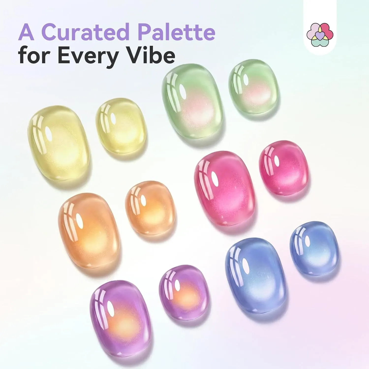 Saviland Cat Eye penna smalto gel magnetica 3in1 glitter