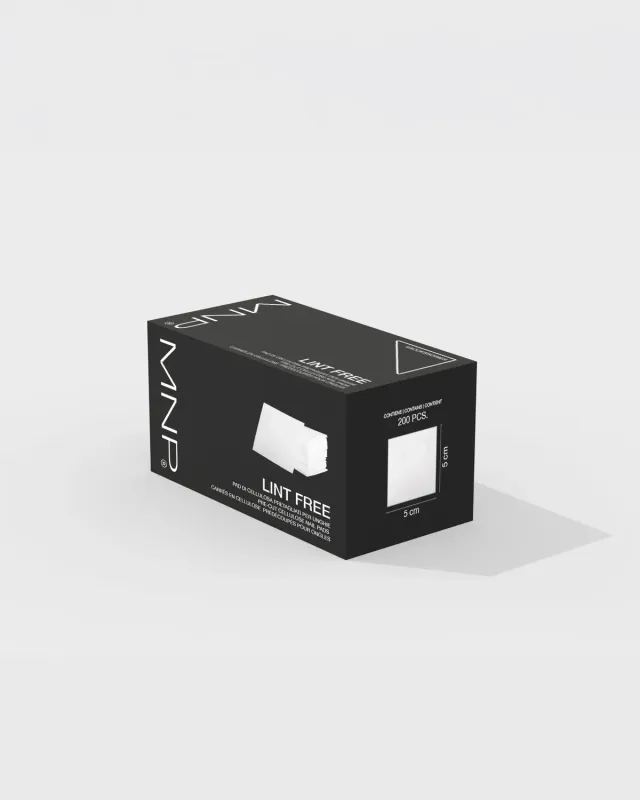 Mesauda Nail Pad Box pad cellulosa 200 pezzi lint-free