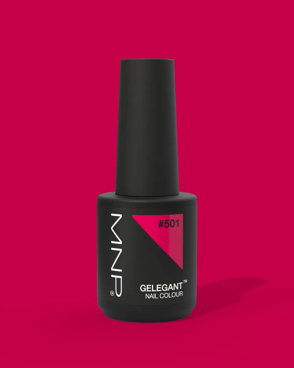 Mesauda Gelegant 501 Raspberry semipermanente 8 ml rosso ciliegia