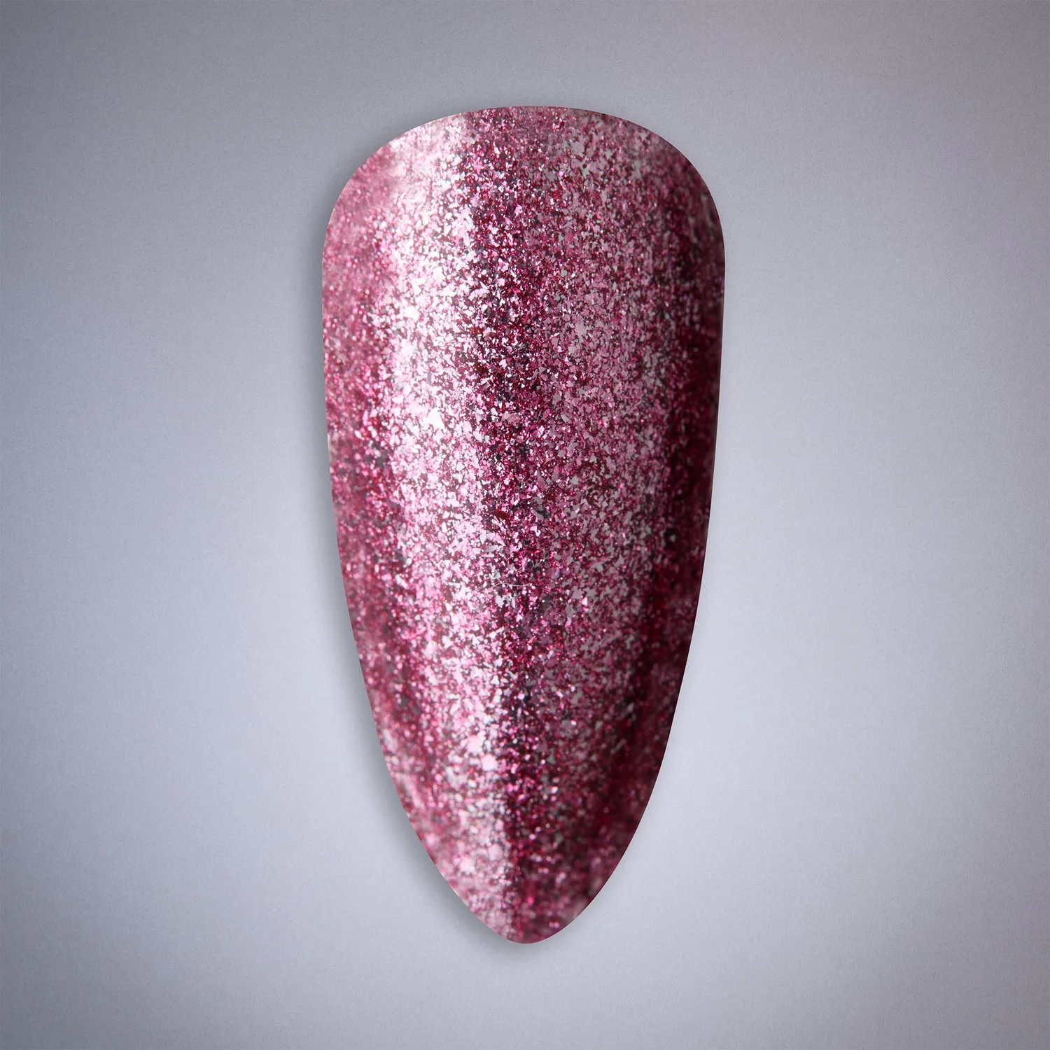 Nail Concept InkColor Platinum Flamingo smalto semipermanente 15ml fucsia glitter