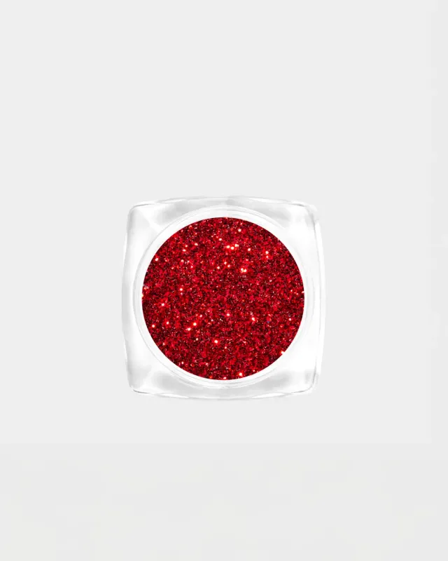 Mesauda Nail Pro Gelegant Ruby glitter unghie 0,3 g rosso