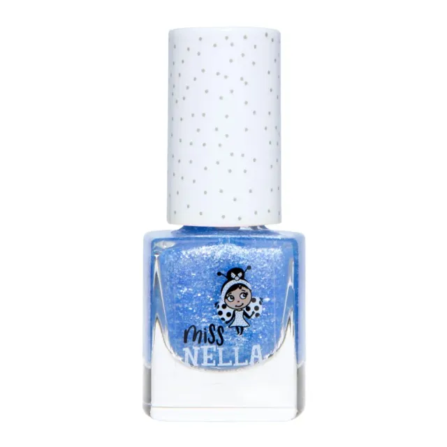 Miss Nella MN46 Elephunky smalto blu glitter peel off