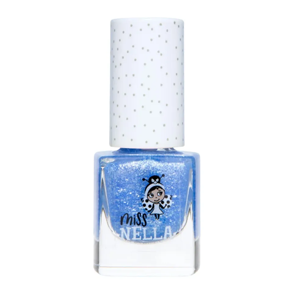Miss Nella MN46 Elephunky smalto blu glitter peel off