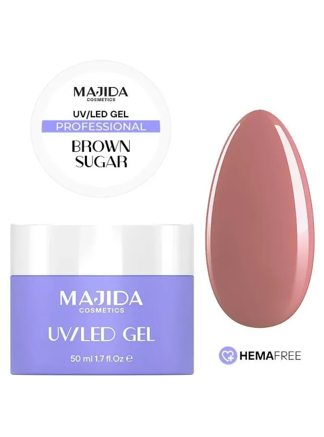 Majida Cosmetics Brown Sugar Gel Ricostruzione 50 ml Nude